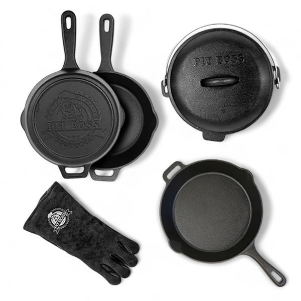 Pit Boss 6-Piece Cast Iron Starter Kit