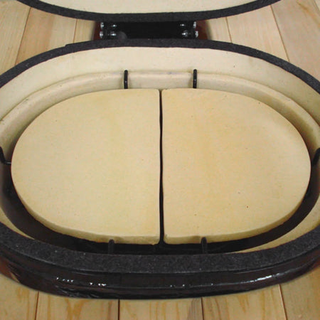 Primo Ceramic Grills Ceramic Heat Deflector Plates In Primo Oval