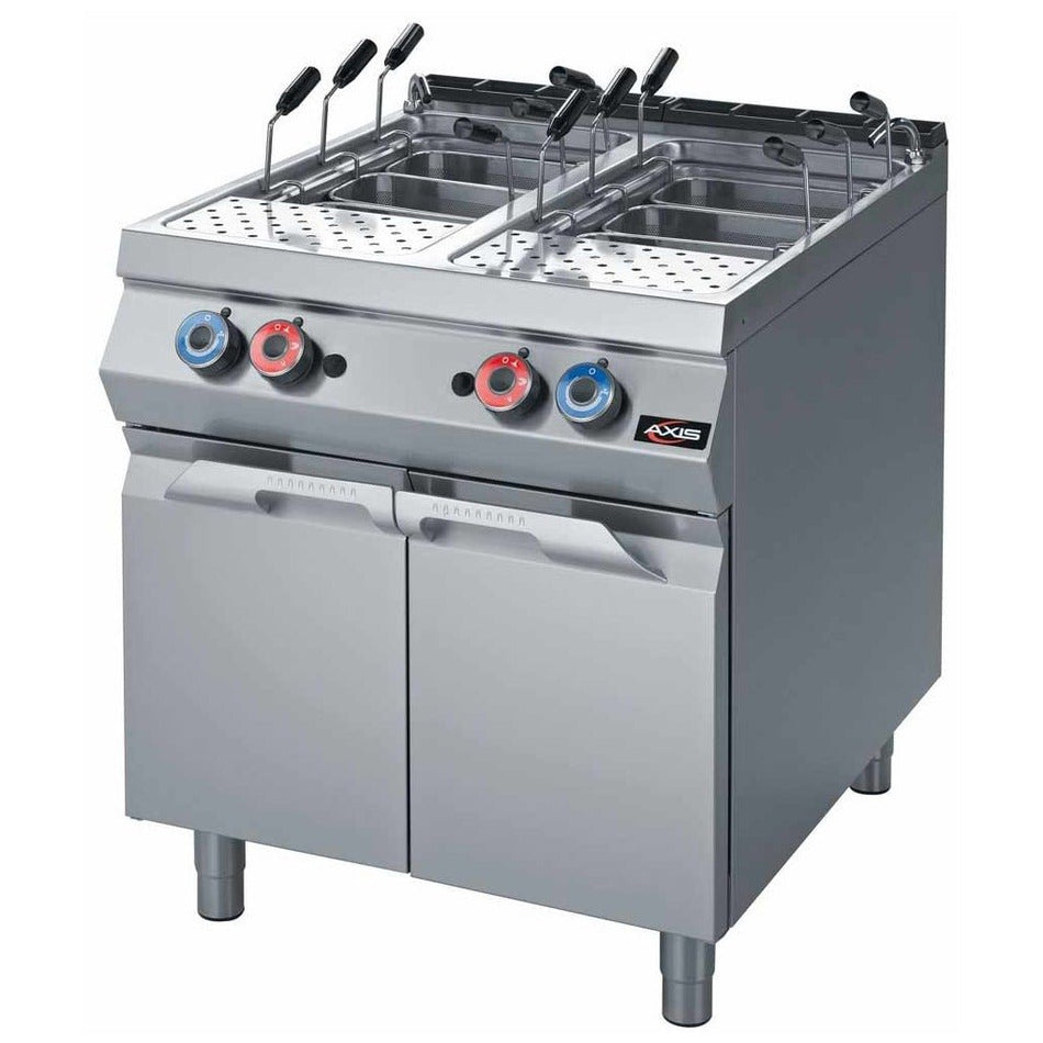 Axis – Double-Tank Gas Pasta Cooker | AX-GPC-2 - intoCooking