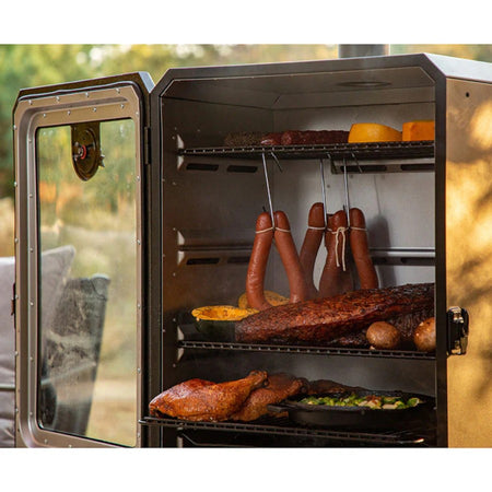 Juicy Meat in a Smoker with the Pit Boss 6-inch Meat Hooks