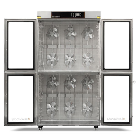 BenchFoods 28-Tray Commercial Dehydrator, 2 Zone - intoCooking