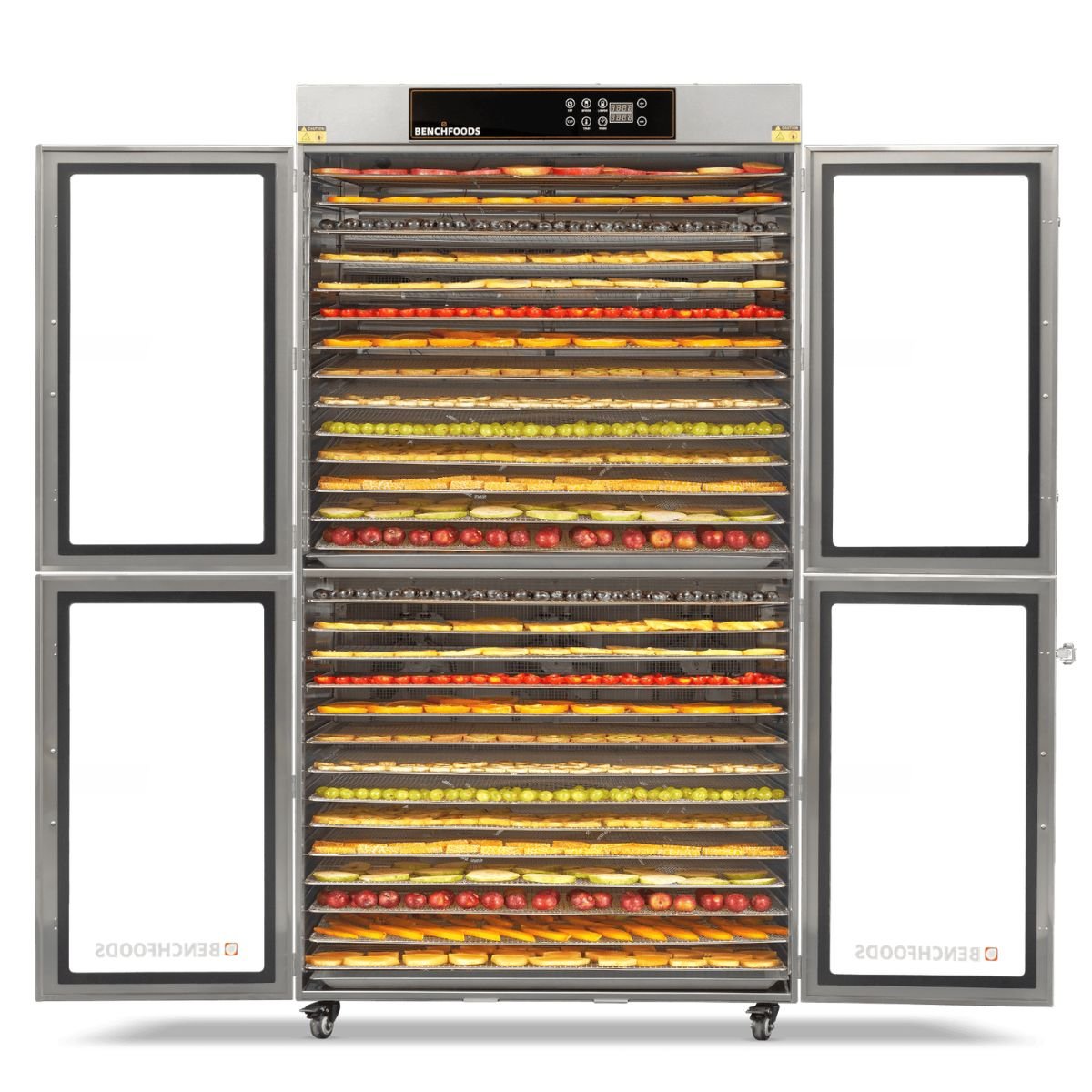 BenchFoods 28-Tray Commercial Dehydrator, 2 Zone – Biltong Bundle - intoCooking