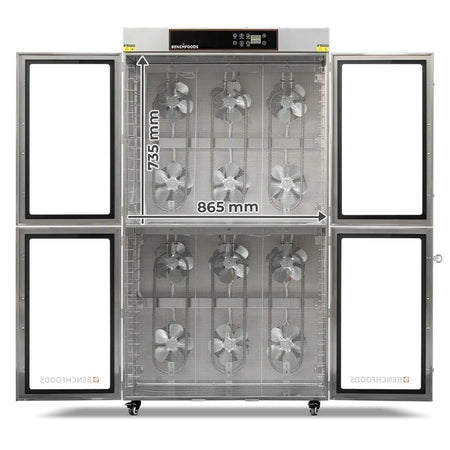 BenchFoods 28-Tray Commercial Dehydrator, 2 Zone – Biltong Bundle - intoCooking