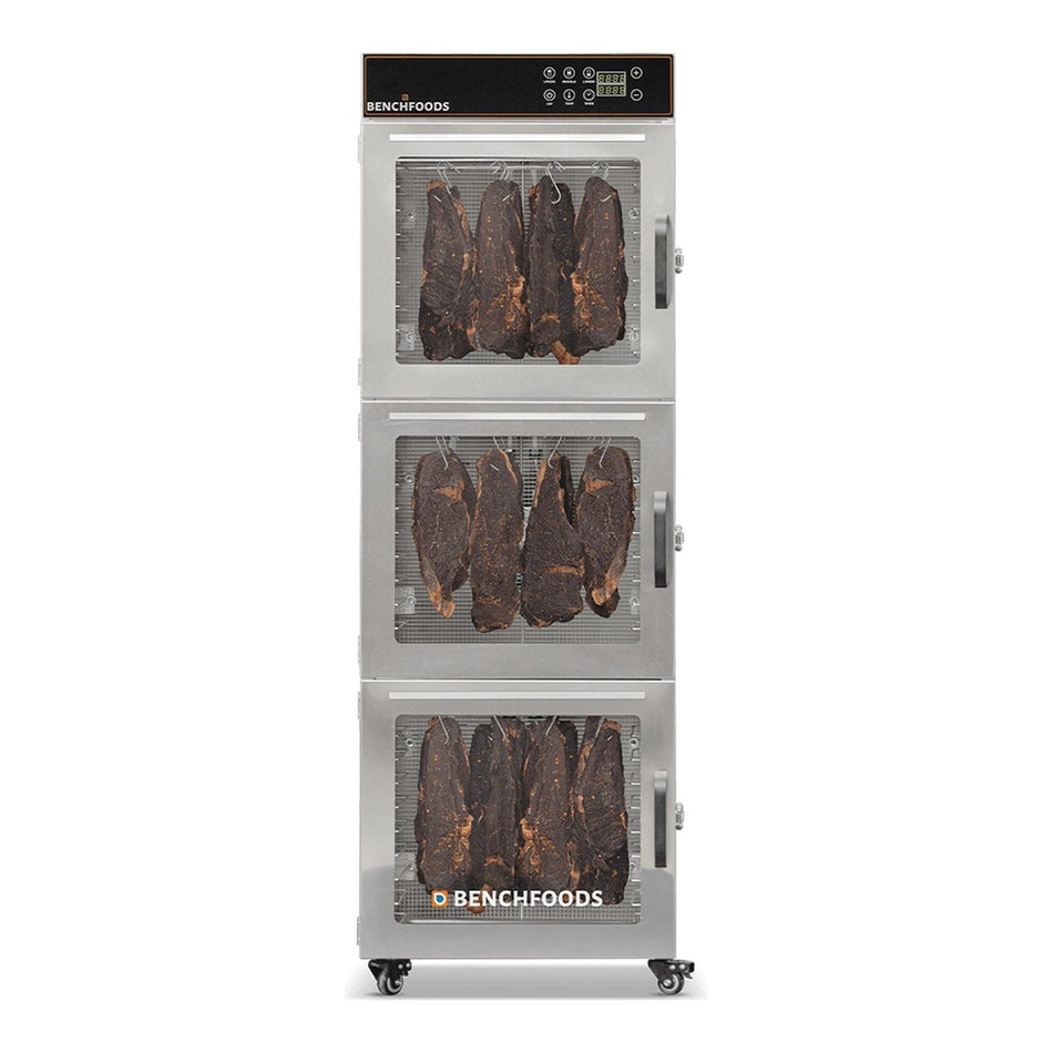 BenchFoods 30-Tray Commercial Dehydrator, 3 Zone – Biltong Bundle - intoCooking