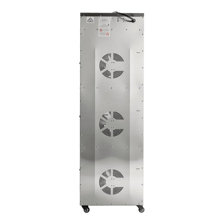 BenchFoods 30CUDG commercial dehydrator rear view showing exhaust vents