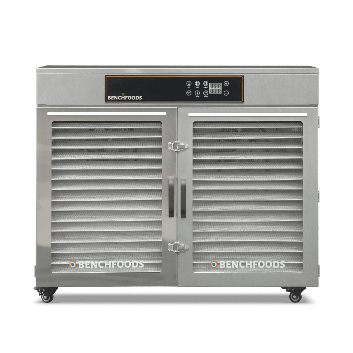 BenchFoods 32-Tray Horizontal Dehydrator, 2 Zone – Biltong Bundle - intoCooking