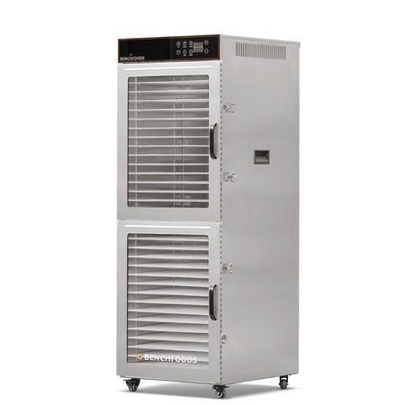 BenchFoods 32-Tray Vertical Commercial Dehydrator, 2 Zone - intoCooking