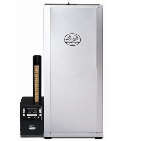 Bradley Digital 6-Rack Electric Smoker front view with door closed