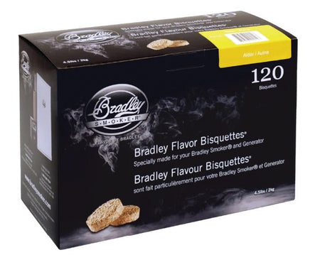 Bradley Smoker Alder Wood Bisquettes - intoCooking