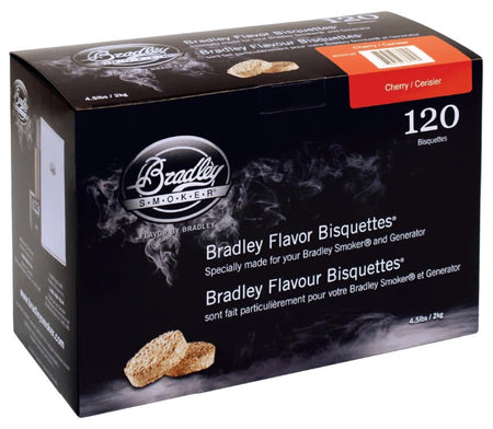 Bradley Smoker Cherry Wood Bisquettes - intoCooking