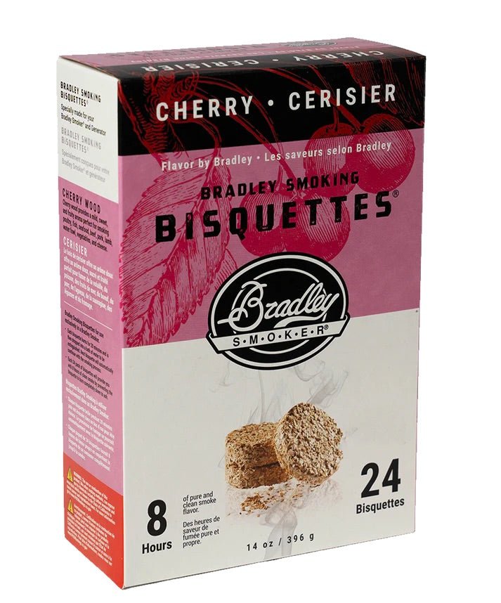 Bradley Smoker Cherry Wood Bisquettes - intoCooking