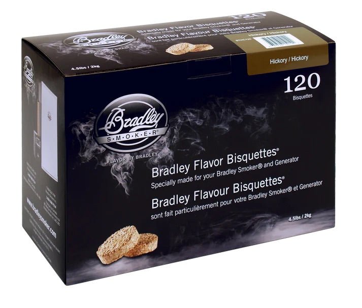 Bradley Smoker Hickory Wood Bisquettes - intoCooking