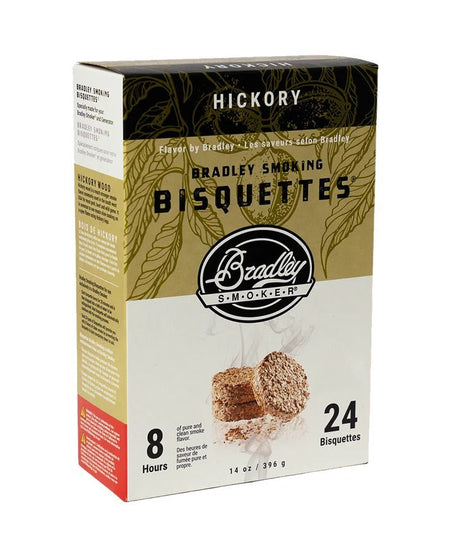 Bradley Smoker Hickory Wood Bisquettes - intoCooking