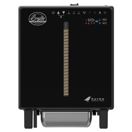 Bradley Smoker Raven 4 - Rack Electric Smoker - intoCooking