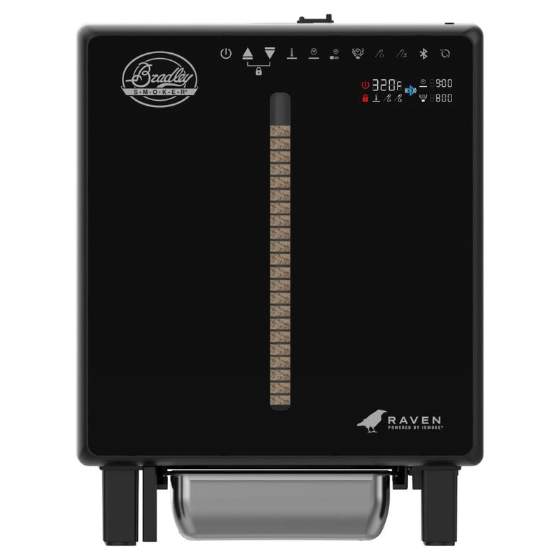 Bradley Smoker Raven 4 - Rack Electric Smoker - intoCooking