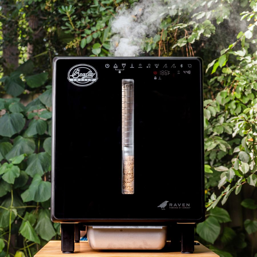 Bradley Smoker Raven 4 - Rack Electric Smoker - intoCooking