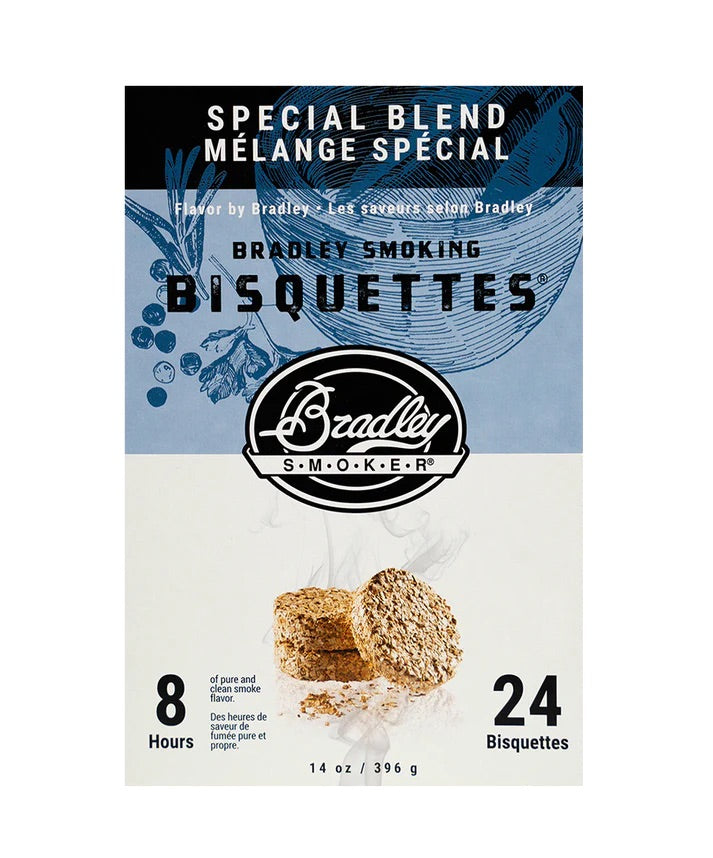 Bradley Smoker Special Blend Wood Bisquettes box – 24 pack