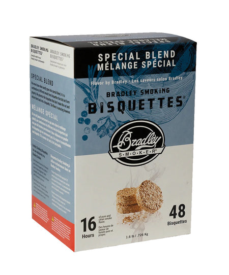 Bradley Smoker Special Blend Wood Bisquettes box – 48 pack