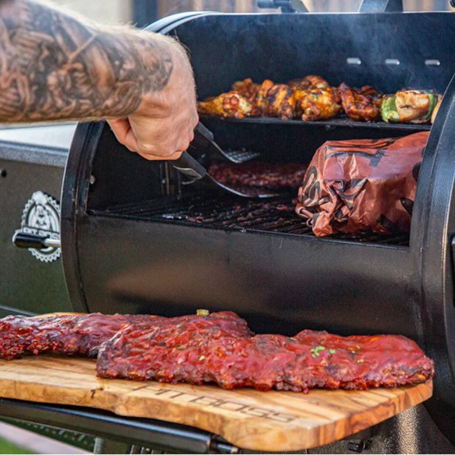 Peach butcher paper from Pit Boss, ideal for low and slow BBQ cooking