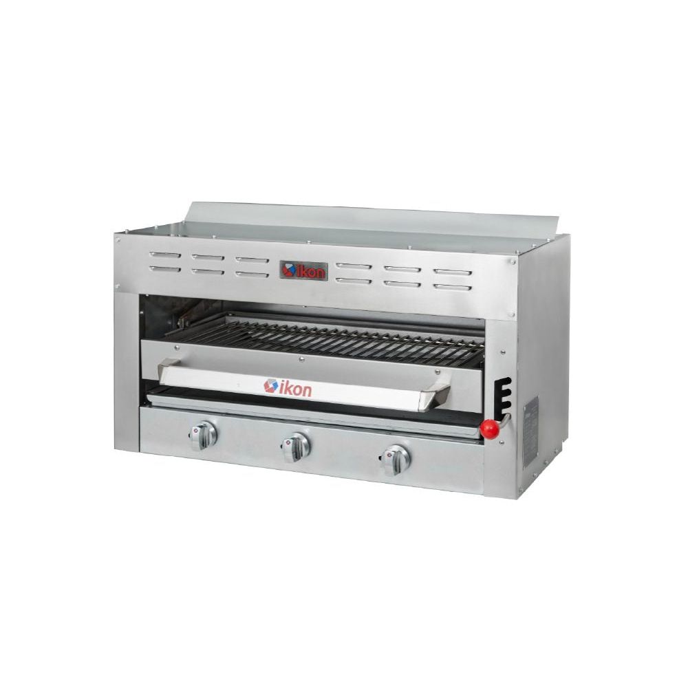 Ikon – 36" Natural Gas Salamander Broiler | IRSB-36 - intoCooking