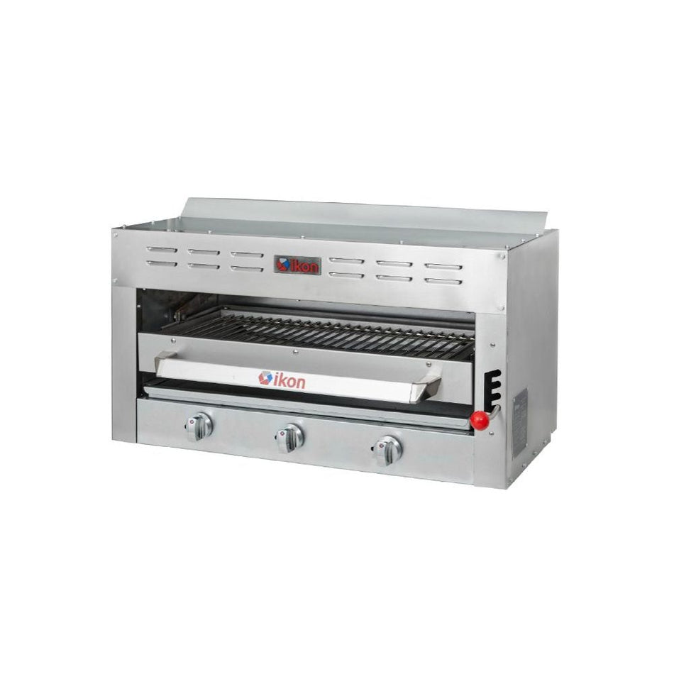 Ikon – 36" Natural Gas Salamander Broiler | IRSB-36 - intoCooking