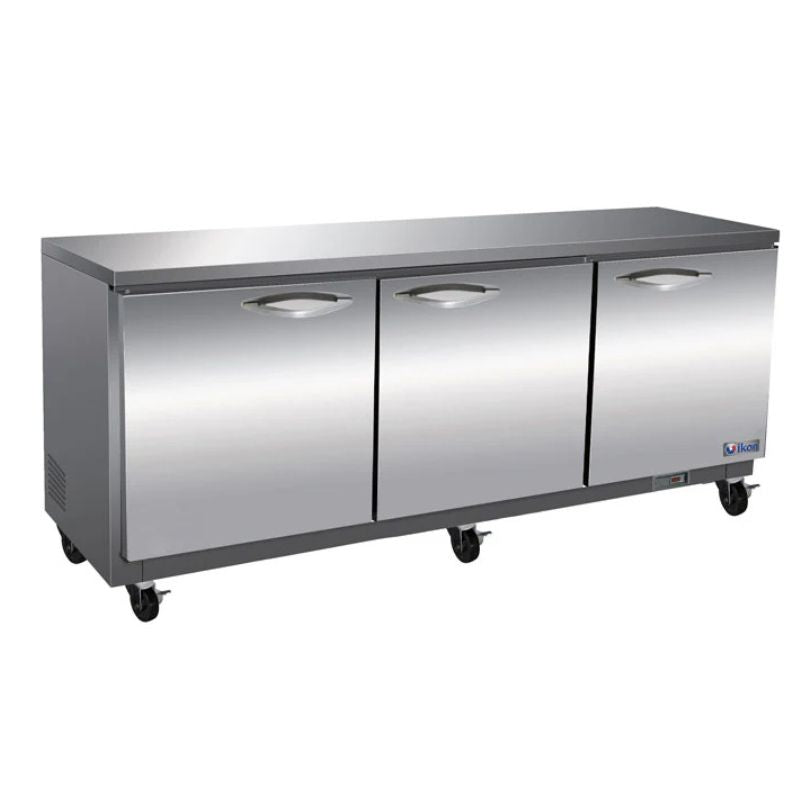 IKON IUC72R 72-inch undercounter refrigerator stainless steel commercial cooler