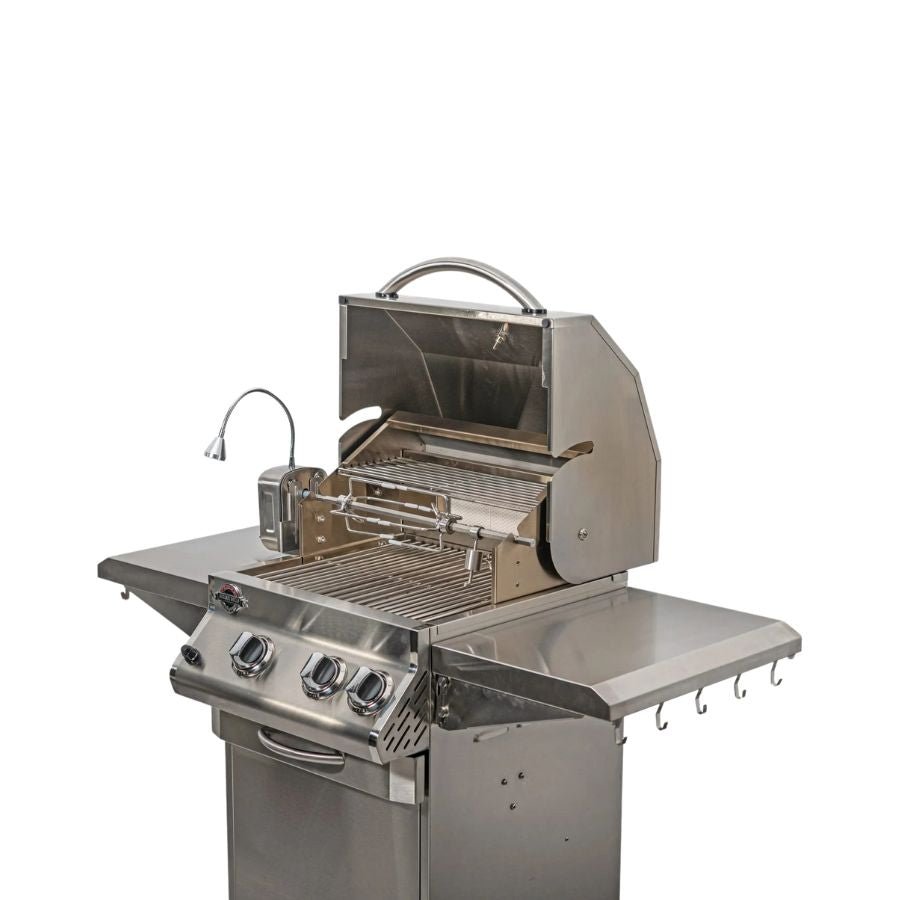 Jackson Grills LUX 400 2 - Burner Stainless Steel BBQ - intoCooking