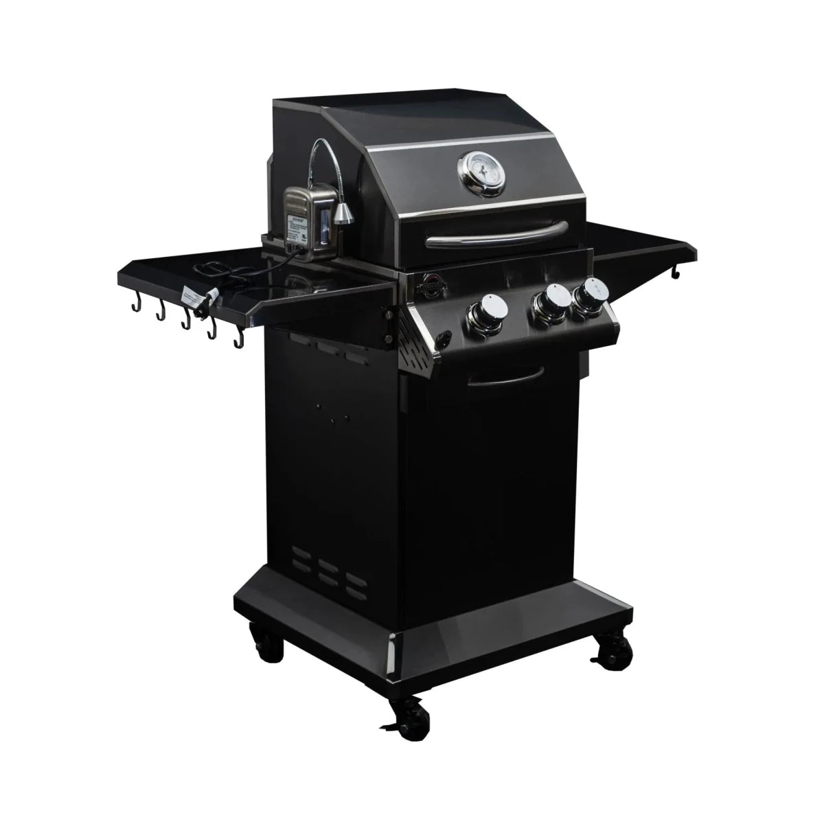 Jackson Grills LUX 400 Black 2 - Burner Stainless Steel BBQ - intoCooking