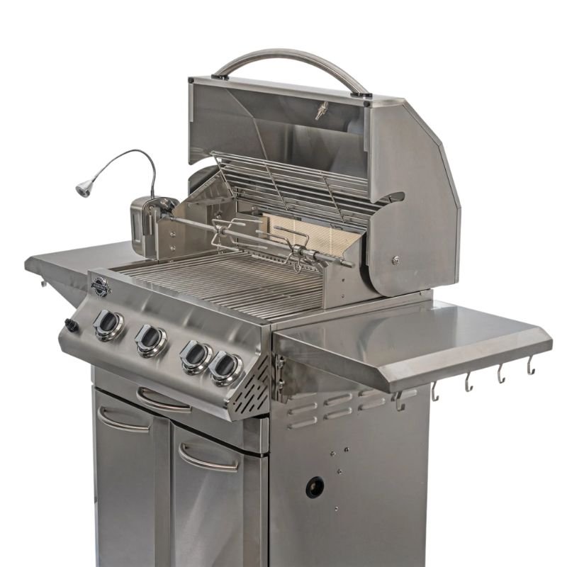 Jackson Grills LUX 550 3 - Burner Stainless Steel BBQ - intoCooking