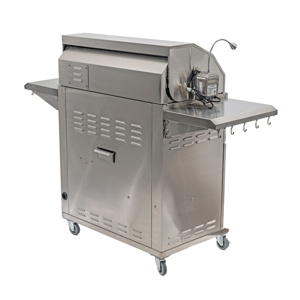 Jackson Grills LUX 700 4 - Burner Stainless Steel BBQ - intoCooking