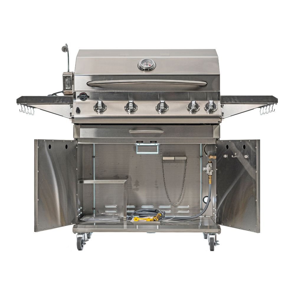 Jackson Grills LUX 700 4 - Burner Stainless Steel BBQ - intoCooking