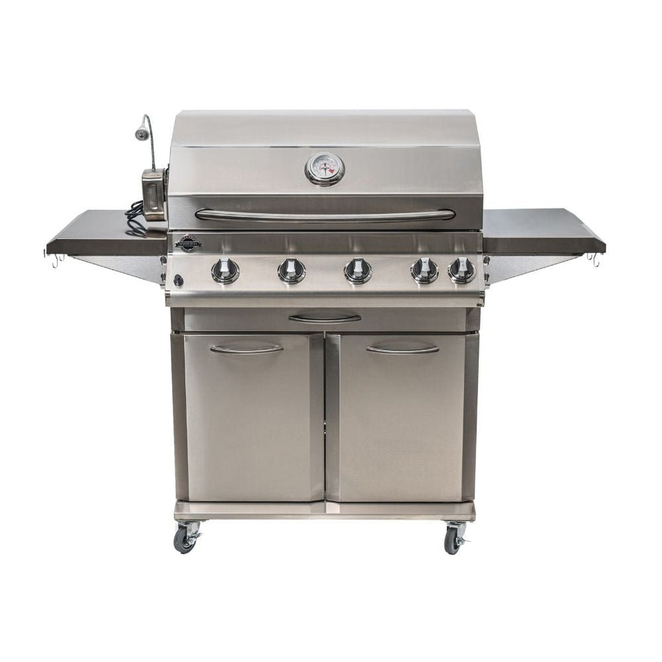 Jackson Grills LUX 700 4 - Burner Stainless Steel BBQ - intoCooking