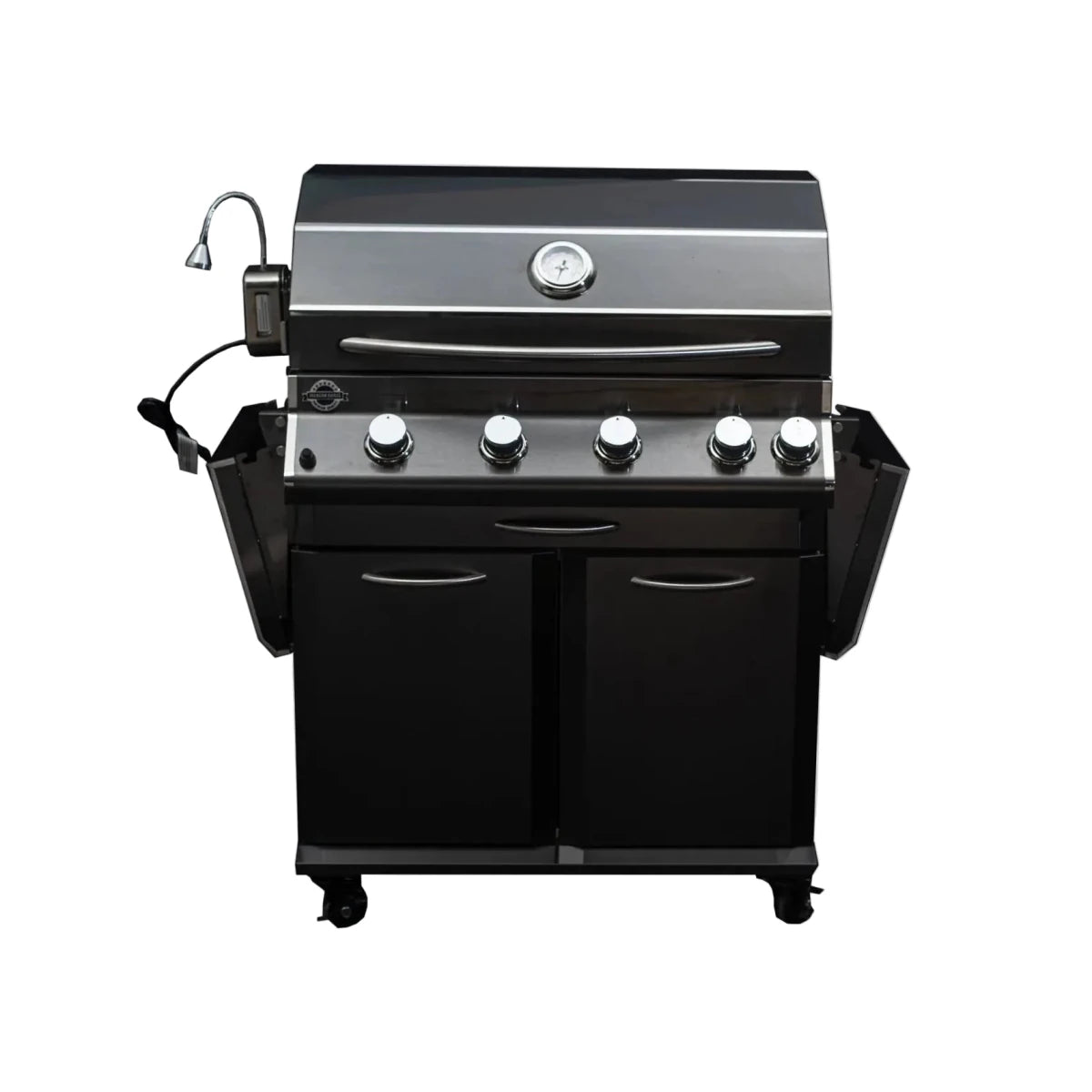 Jackson Grills LUX 700 Black 4 - Burner Stainless Steel BBQ - intoCooking