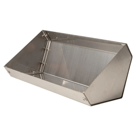 Open view of Jackson Grills Smoker Box showing stainless interior