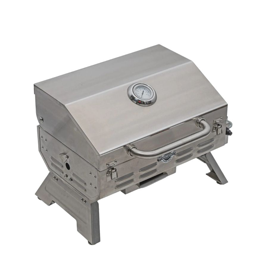 Jackson Grills VERSA 100 Portable Stainless Steel Gas Grill - intoCooking