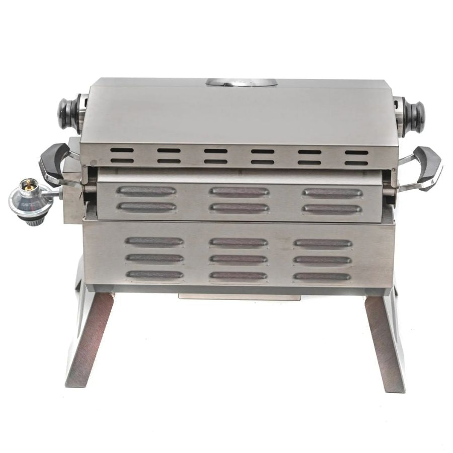 Jackson Grills VERSA 50 Portable Stainless Steel Gas Grill - intoCooking