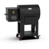Side-angle view of the Louisiana Grills Founders Series Premier 800 Pellet Grill, highlighting the pellet hopper and durable frame.