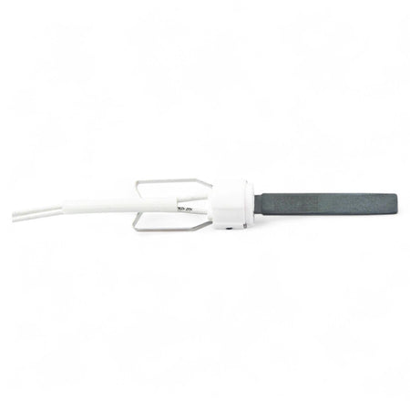 Replacement igniter for Louisiana Grills, depicted as a silicon nitride rod with wiring