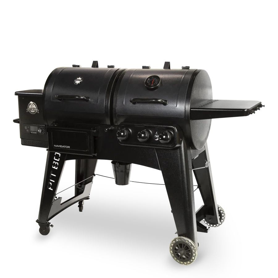 Pit Boss 1230G Navigator Series Pellet and Gas Combo Grill