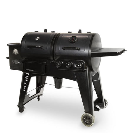 Pit Boss 1230G Navigator Series Pellet and Gas Combo Grill