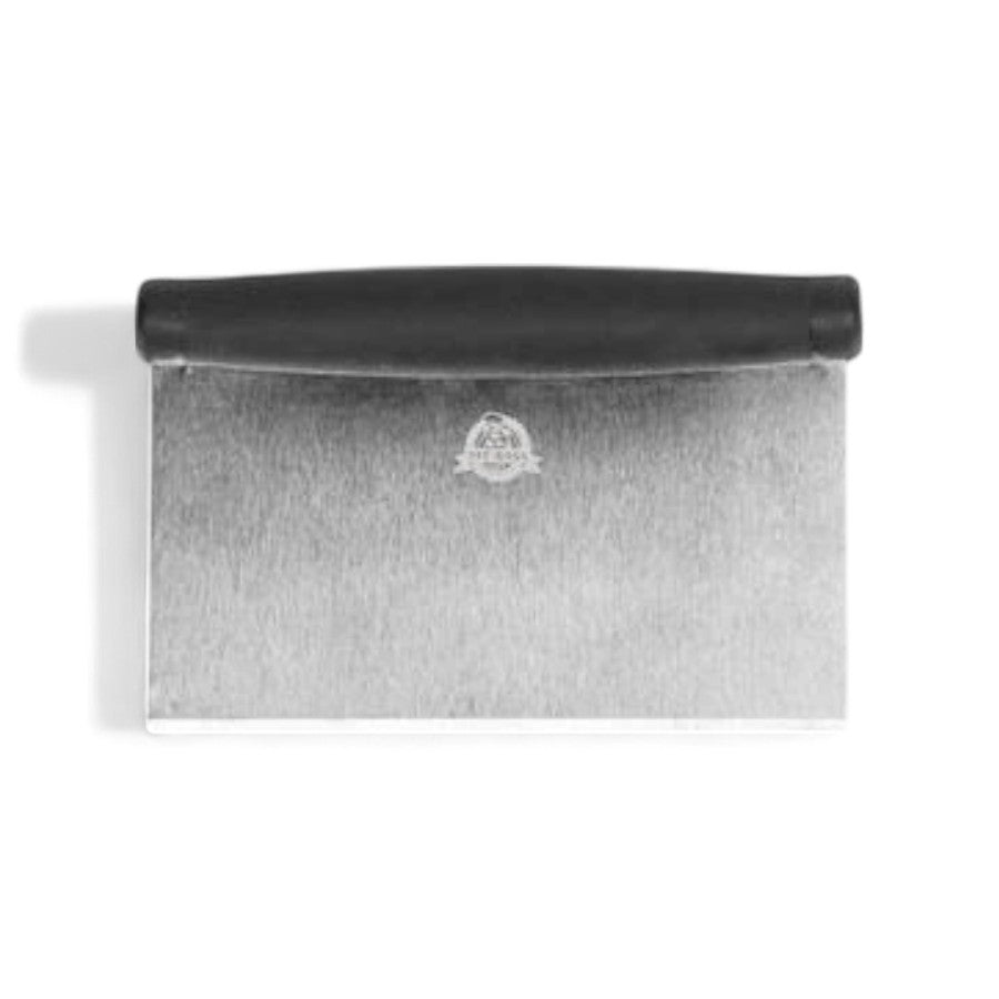 The Pit Boss 5-piece griddle accessory kit, featuring flat and perforated spatulas.