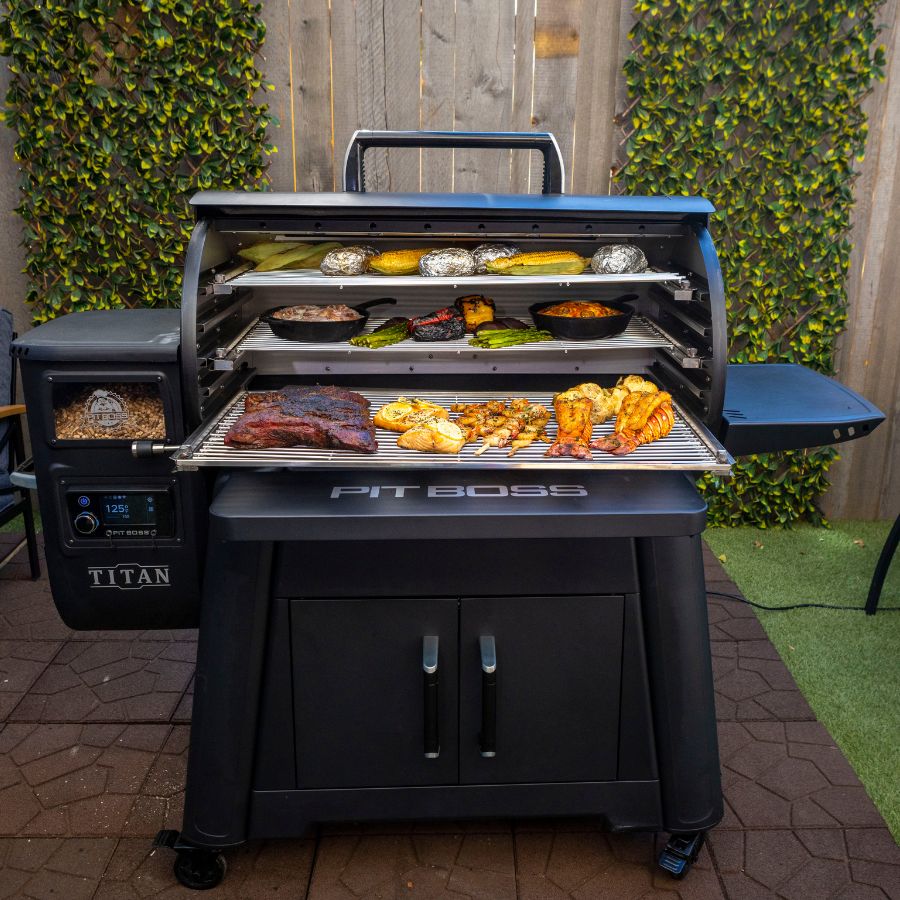 Pit Boss Competition Series Titan Wood Pellet Grill - intoCooking