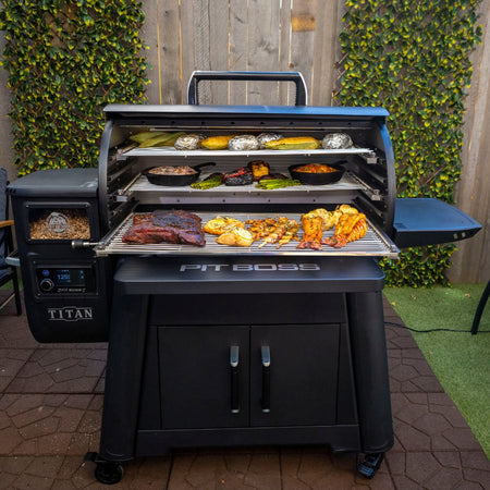 Pit Boss Competition Series Titan Wood Pellet Grill - intoCooking