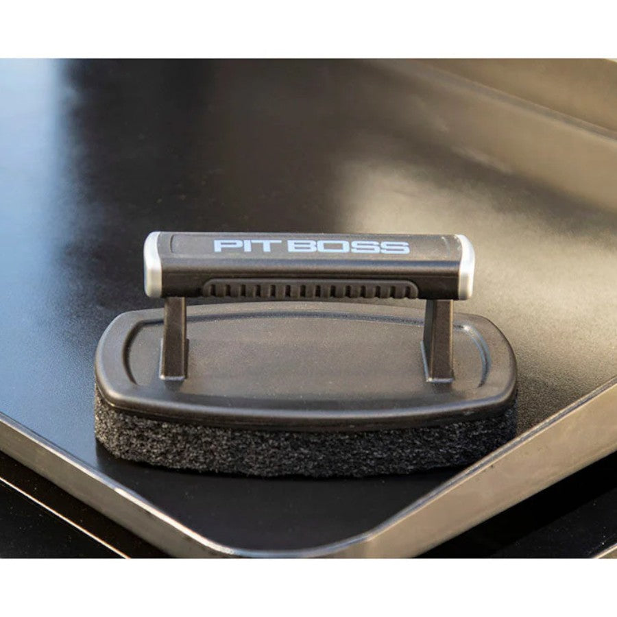 Pit Boss Ultimate Brush Replacement Pads, featuring a textured surface for effective griddle cleaning