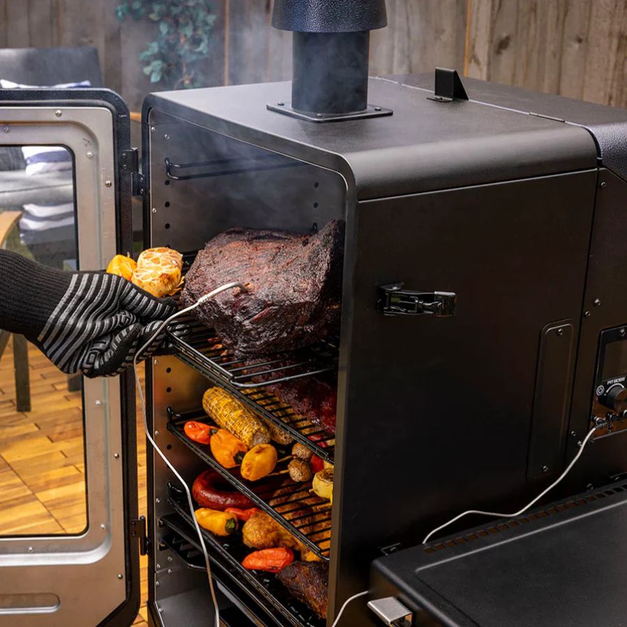 Pit Boss Navigator 3 - Series Vertical Pellet Smoker - intoCooking