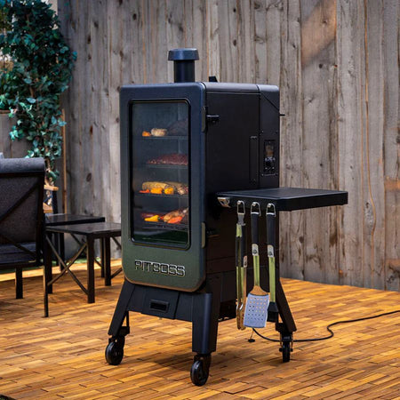 Pit Boss Navigator 3 - Series Vertical Pellet Smoker - intoCooking