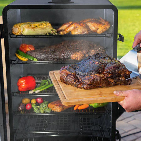 Pit Boss Navigator 3 - Series Vertical Pellet Smoker - intoCooking