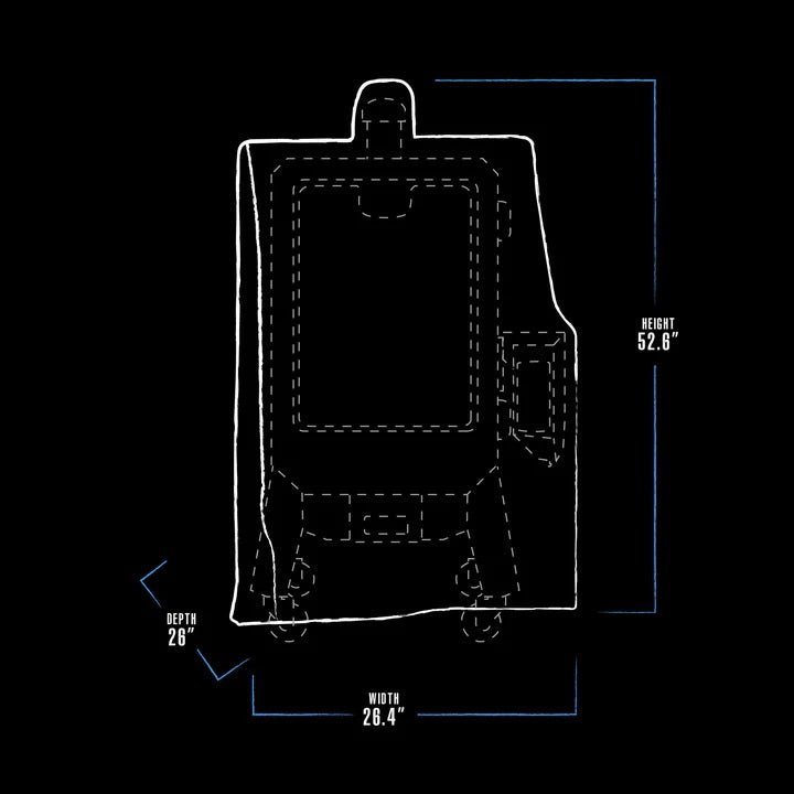 Pit Boss Navigator 6 - Series Vertical Smoker Cover - intoCooking