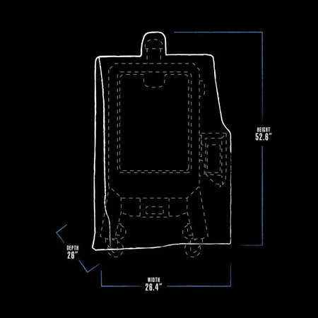 Pit Boss Navigator 6 - Series Vertical Smoker Cover - intoCooking