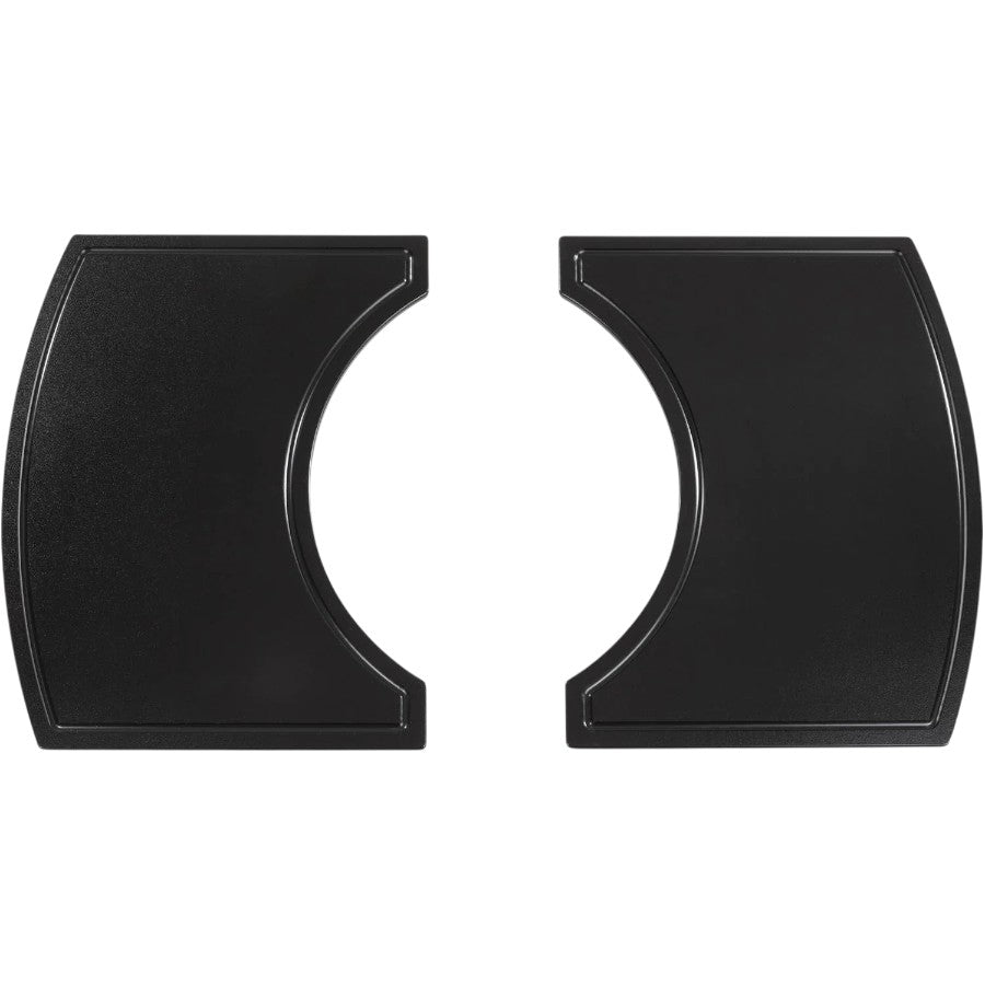 The Primo Ceramic Grills 2-Piece Island Top displayed on a white background, showcasing both pieces side by side